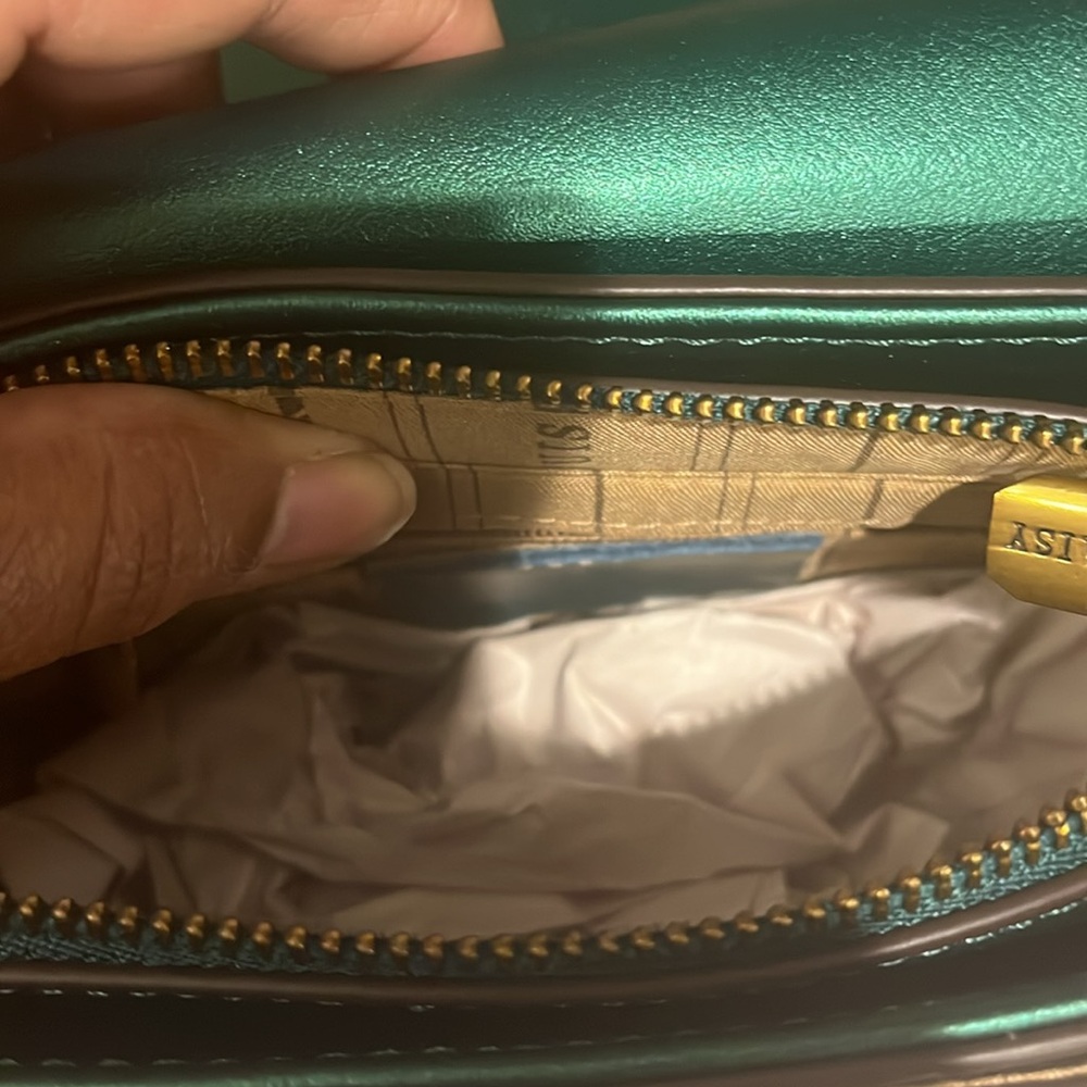 Green Designer Shoulder Bag Brand New never taken out the bag - Picture 4 of 4